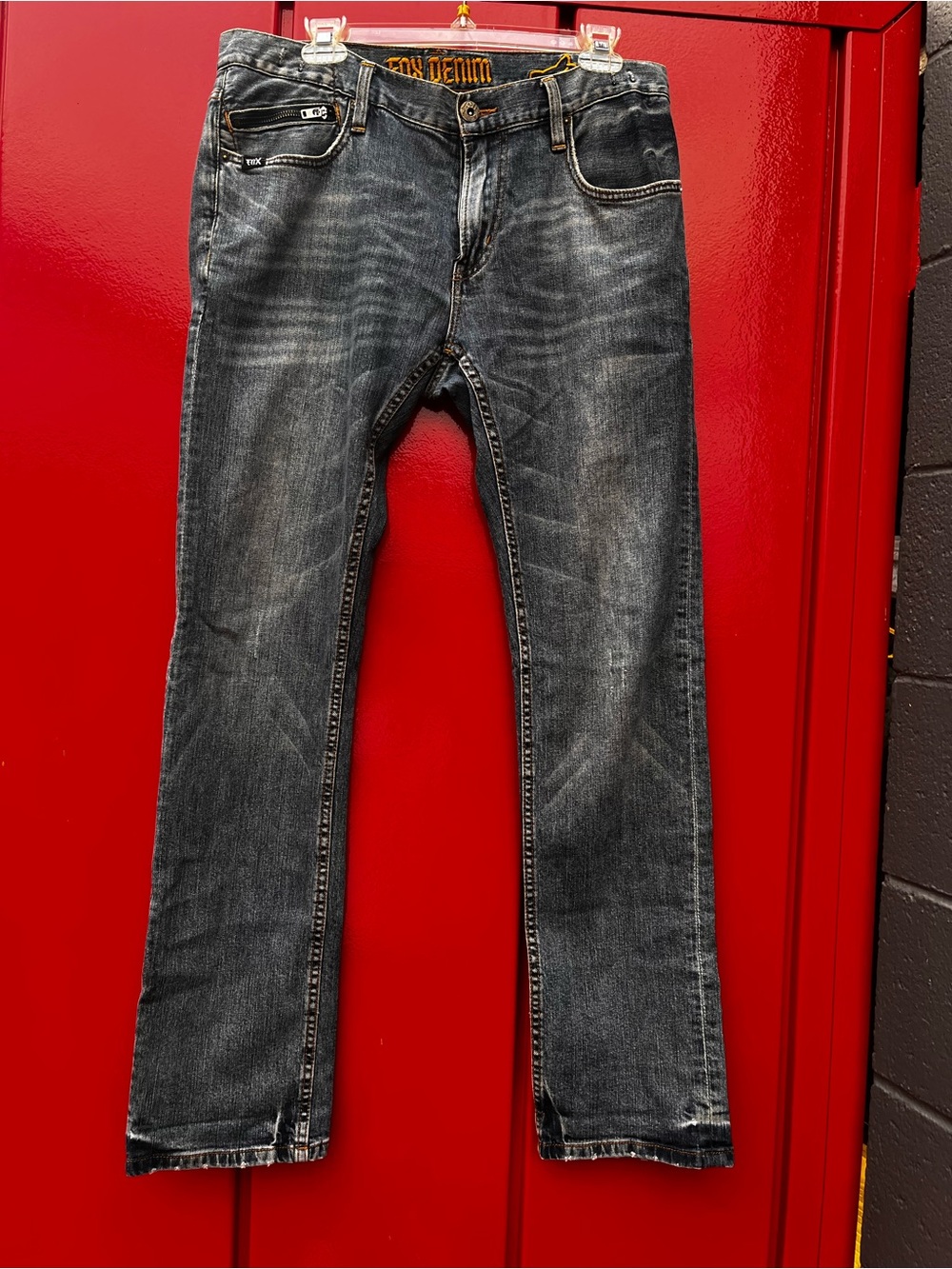 Men's Straight Jeans in Washed Grey - Classic Everyday Fit